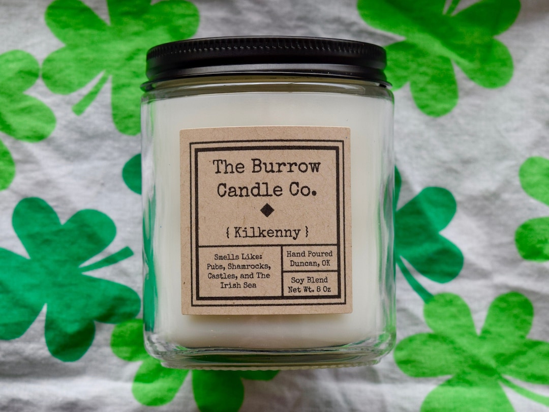 Kilkenny Candle Ireland Candle Handmade Premium Soy Blend Candle or Wax