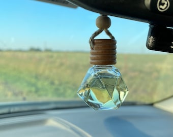 Car Diffuser | Air Freshener |  Hanging Glass Diffuser |The Burrow Candle Company | Free Shipping |