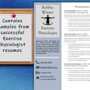 Può includere: Un modello di curriculum vitae per un fisiologo dell'esercizio. Il modello include una sezione per l'esperienza lavorativa, l'istruzione e le competenze. Il modello include anche una sezione di contatto con un numero di telefono, un indirizzo email e un profilo LinkedIn.