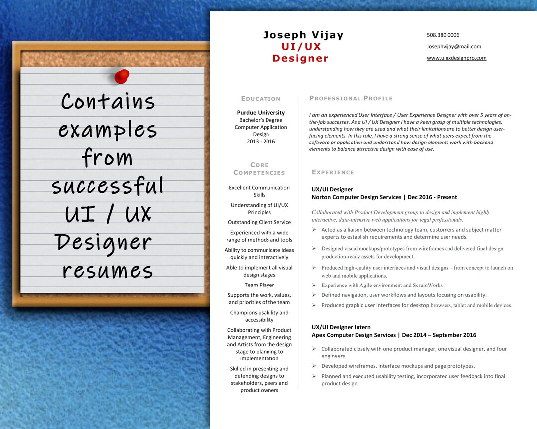 UI/UX Designer / User Interface / User Experience Designer Professional ...