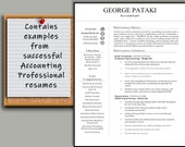 Accountant Resume Template: Entry Level Professional (Instant Download)