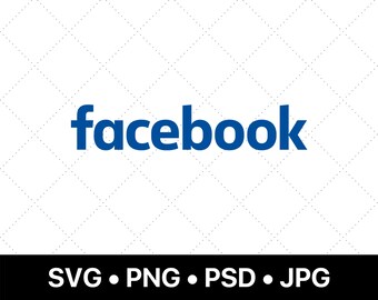 Facebook Logo Svg Etsy Facebook Logo Svg Etsy