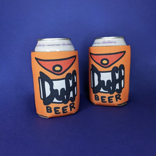 Cartoon Beer Drink insulator~ Funny Costume Gift ~ Fandom Drink Holder "Buff" Beer