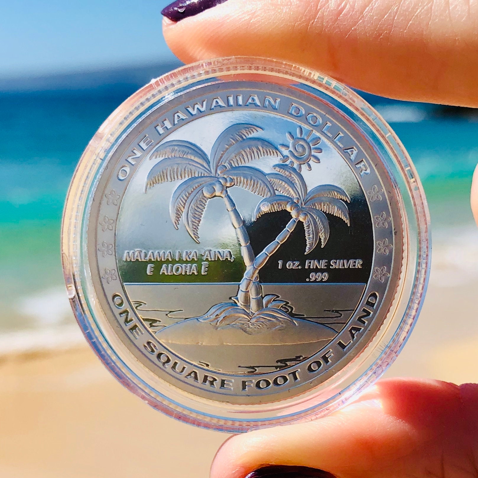 Hawaiian Dollar Silver Coin Etsy
