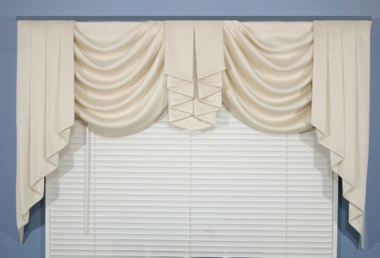 Swags With Jabots and Cascades Com's Etsy