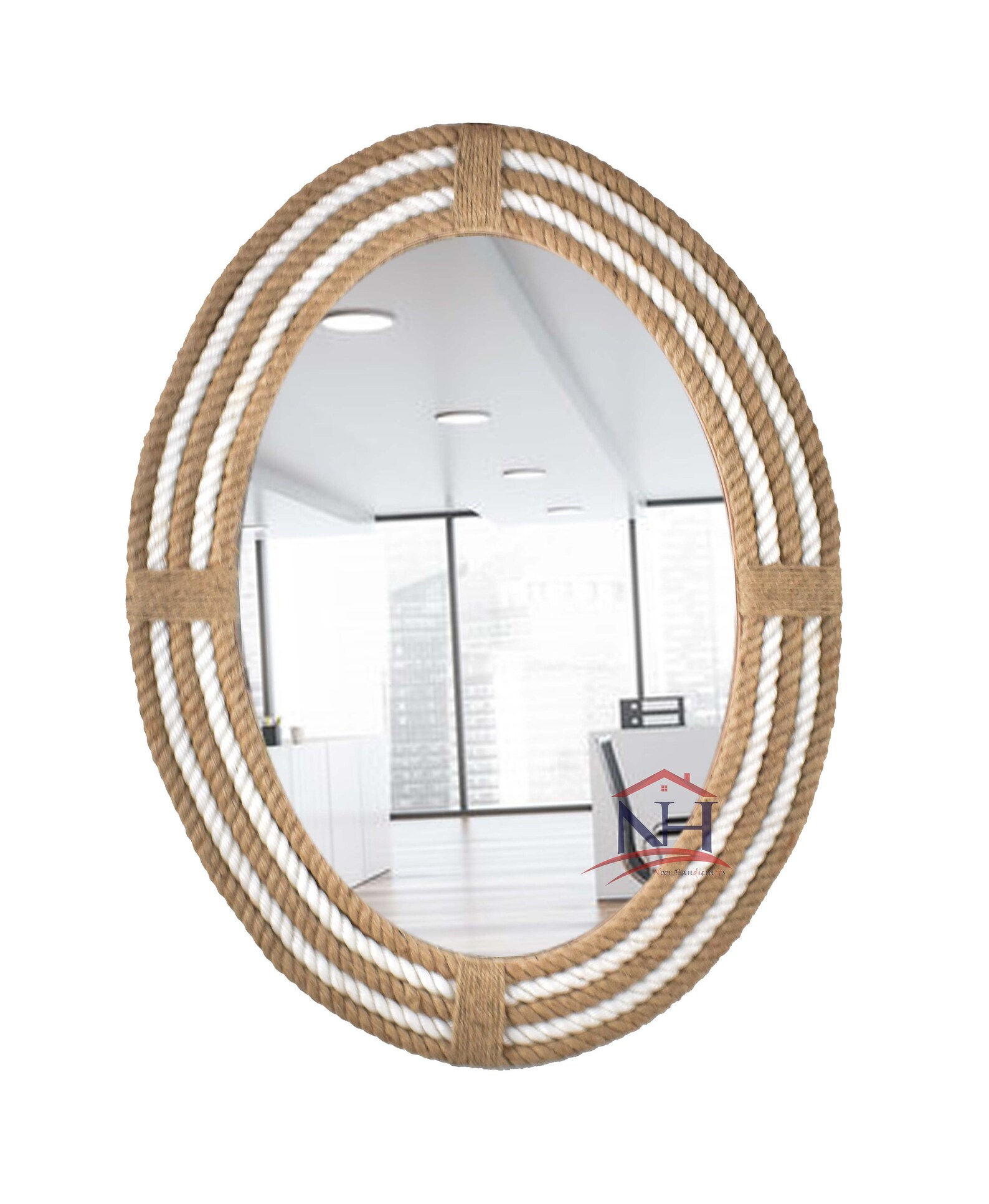 Vintage Style Bathroom Mirror Oval Mirror For Living Room Etsy