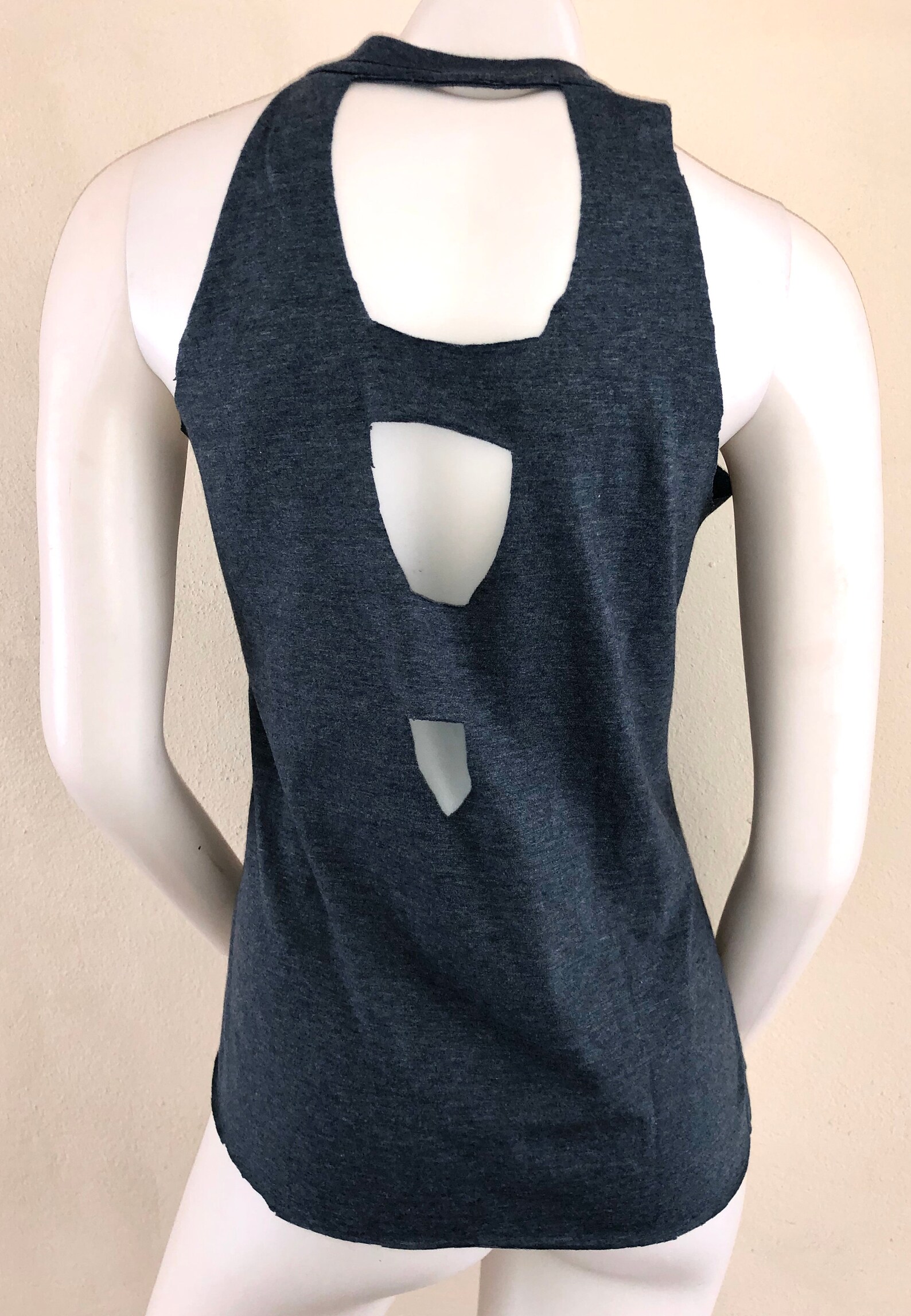 Custom Cut Out Cut Up Collar Band or Team TShirt Top Etsy
