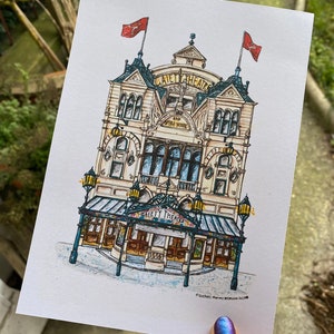 Gaiety Theater, Isle of Man Poster | Villa Gaiety, IOM | Douglasie, Castletown, Ramsey Isle of Man