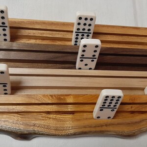 Live Edge Domino and Card Racks - Etsy