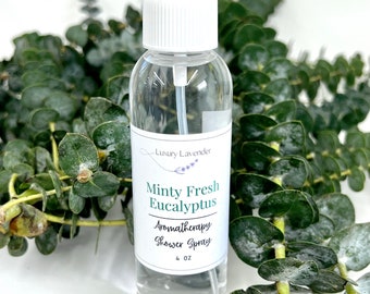 Spray de banho ou para roupa de cama com aroma de menta e eucalipto, 118 ml