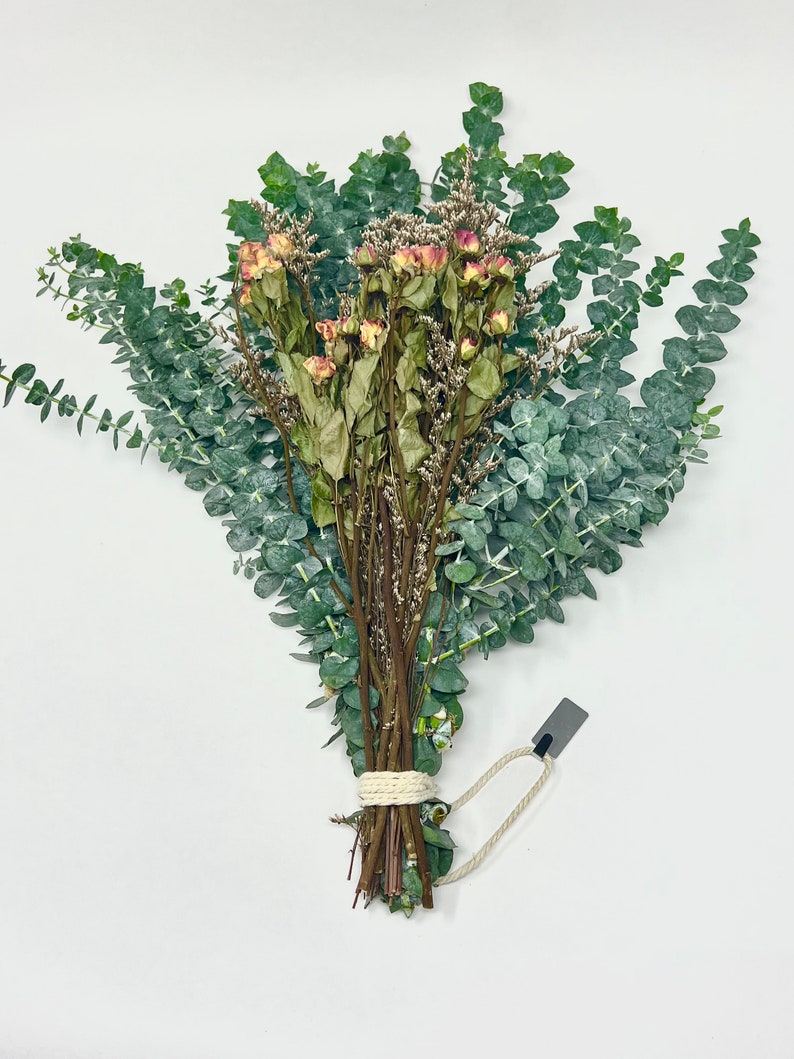 Eucalyptus Shower Bundle With Lavender and Roses, Shower Bunches, Fresh ...
