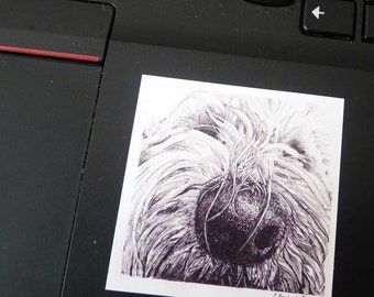 Labradoodle Dog Sticker Pack | Goldendoodle Stickers | Cute Dog Stickers for Journals, Planners, Laptops & Scrapbooking | Stocking Filler