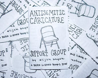 Cómic fanzine del grupo de apoyo a las caricaturas antisemitas