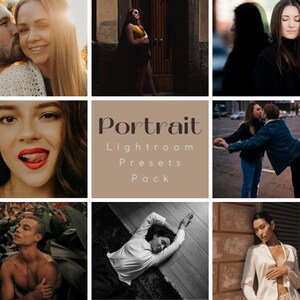 9 Lightroom Presets for portrait photography, Desktop Lightroom, Instagram Presets, Professional Presets