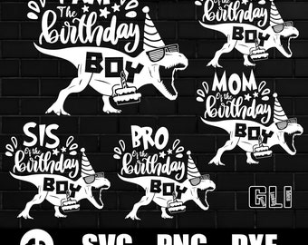 Download Dinosaur Birthday Svg Etsy