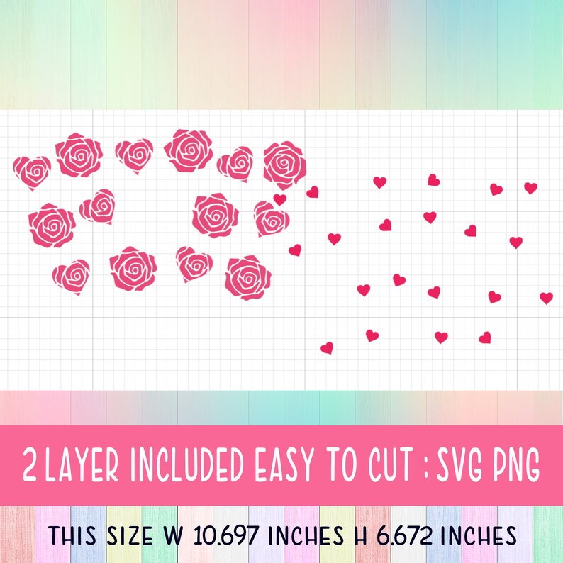 Download Rose Heart Svg Rose Svg Valentine Svg Rose Starbuck Cup Coffee Svg Valentine Theme Starbucks Wrap Svg Diy Venti Cup Instant Download Prints Art Collectibles 330 Co Il