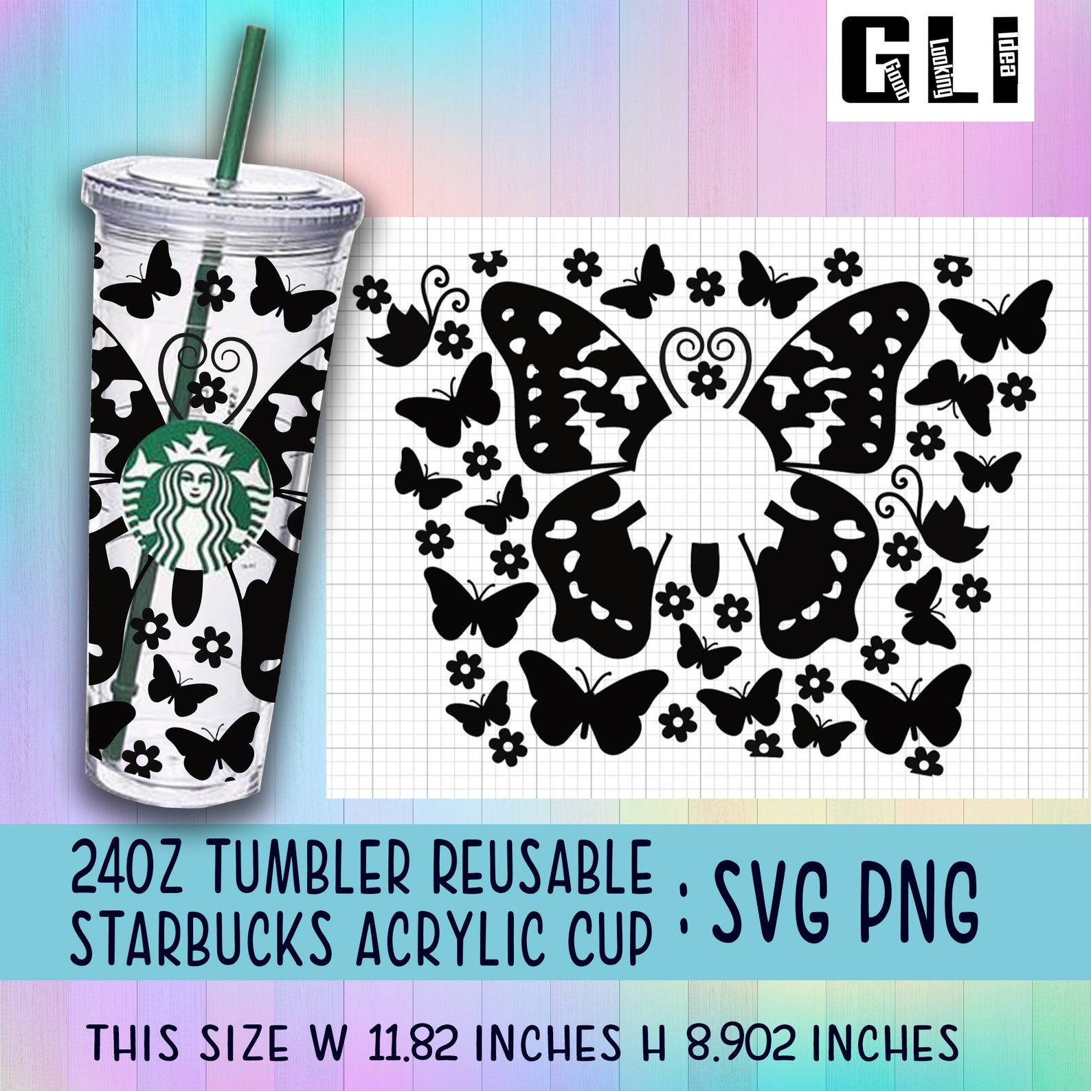 Free Free 197 Flower Tumbler Wrap Svg SVG PNG EPS DXF File