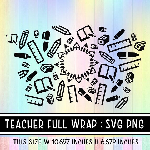 Download Teacher Starbuck Cup Coffee Svgstudent Theme Starbucks Wrap Etsy