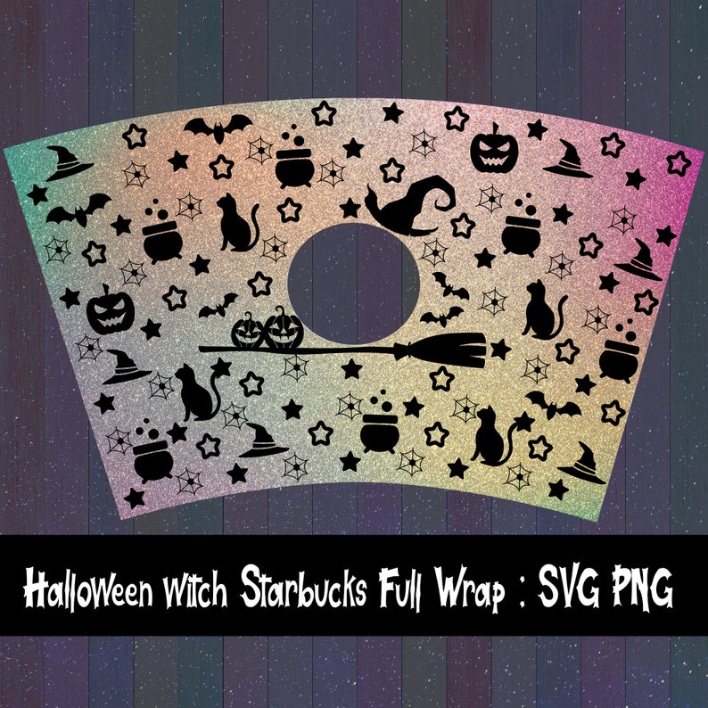 Download Halloween witch Starbucks Cup SVG Halloween Starbuck Cold ...