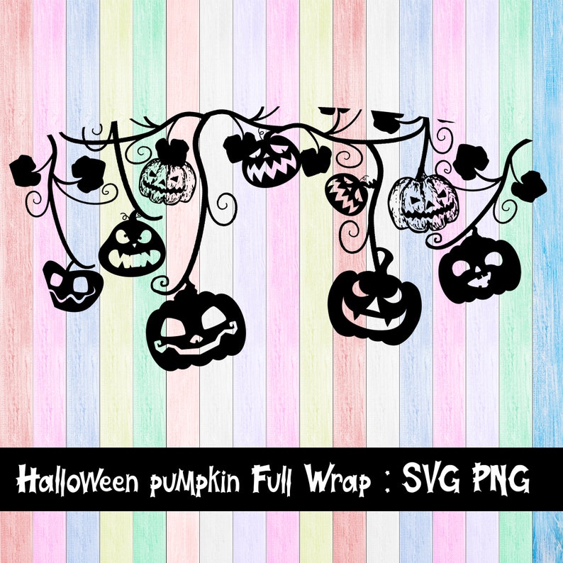 Download Full Wrap Starbucks Halloween pumpkin Cold Cup SVG DYI ...