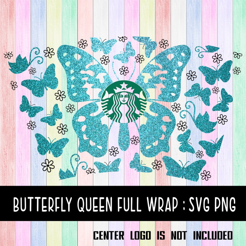 Free 65 Butterfly Free Starbucks Cup Wrap Svg SVG PNG EPS DXF File