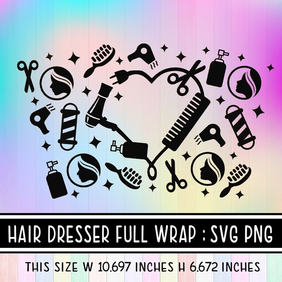 Download Hair Dresser Svg Full Wrap Starbucks Hair Dresser Cold Cup Svg Hairstylist Gift Svg Salon Svg
