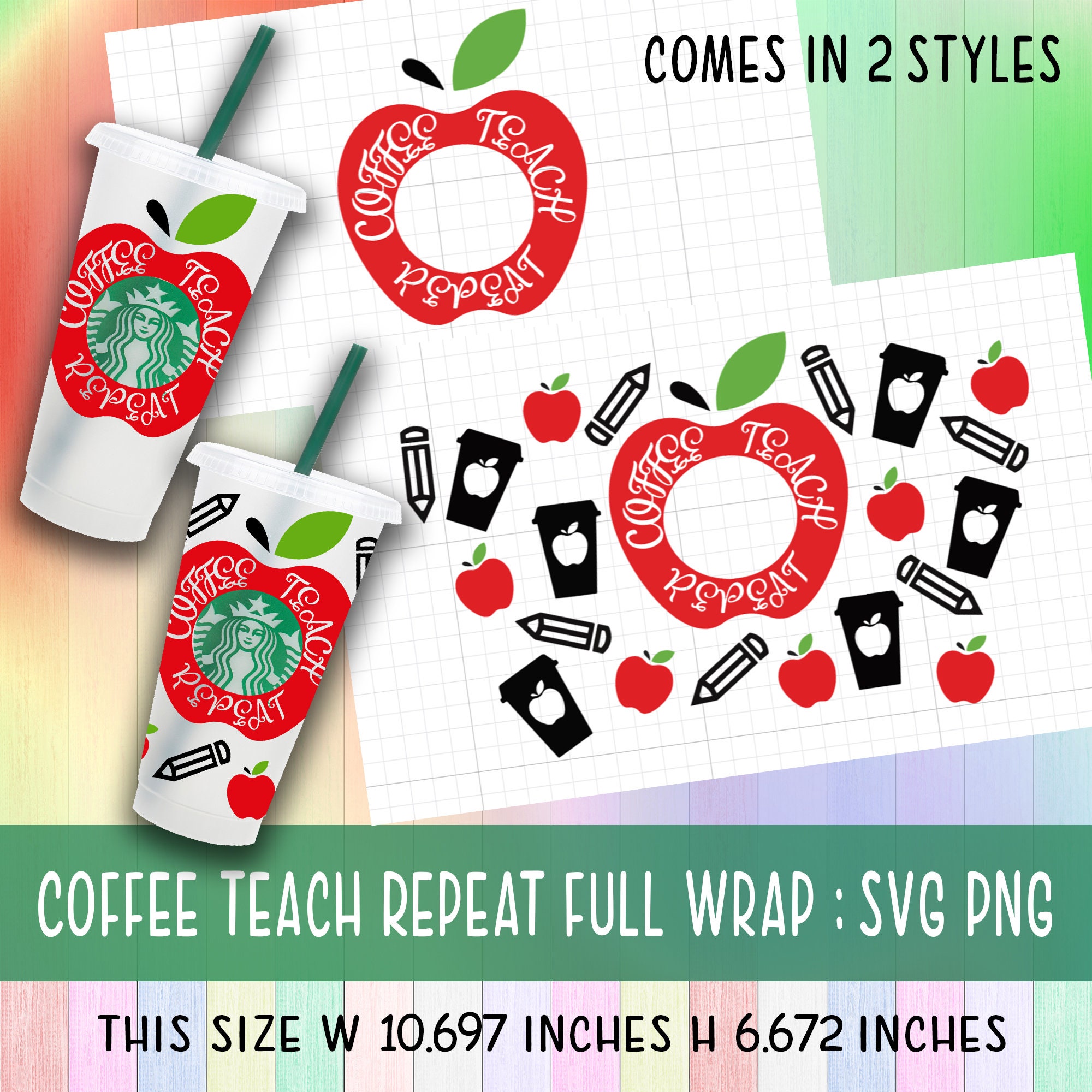 Free Free 282 Coffee Teach Repeat Svg SVG PNG EPS DXF File