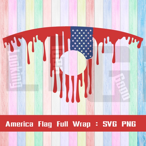 Download Full Wrap Starbucks America Flag Cold Cup Svg 4th July Independence Day Dyi Venti Cup Instant Download Svg Files For Cricut