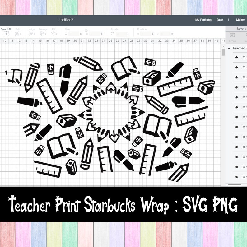 Teacher Starbuck Cup Coffee SVGStudent theme Starbucks ...