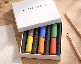 Set of 3 Handmade Soft Pastels "The Essentials" for Artists - High-Quality Pigments | Artisan Pastels - La Pastellerie