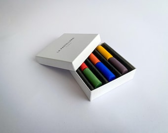 Set of 3 Handmade Soft Pastels &quot;The Essentials&quot; for Artists - High-Quality Pigments | Artisan Pastels - La Pastellerie