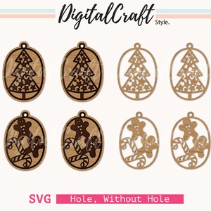 Christmas Earring svg, Christmas Ornament, Earring SVG, Faux Leather SVG, Earring bundle SVG,Leather Earrings, Glowforge earring,