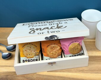 Konferenz Kostenlose Getränke Snacks Box Caddy Fächer Tee Kaffee Kekse Geschäftstreffen