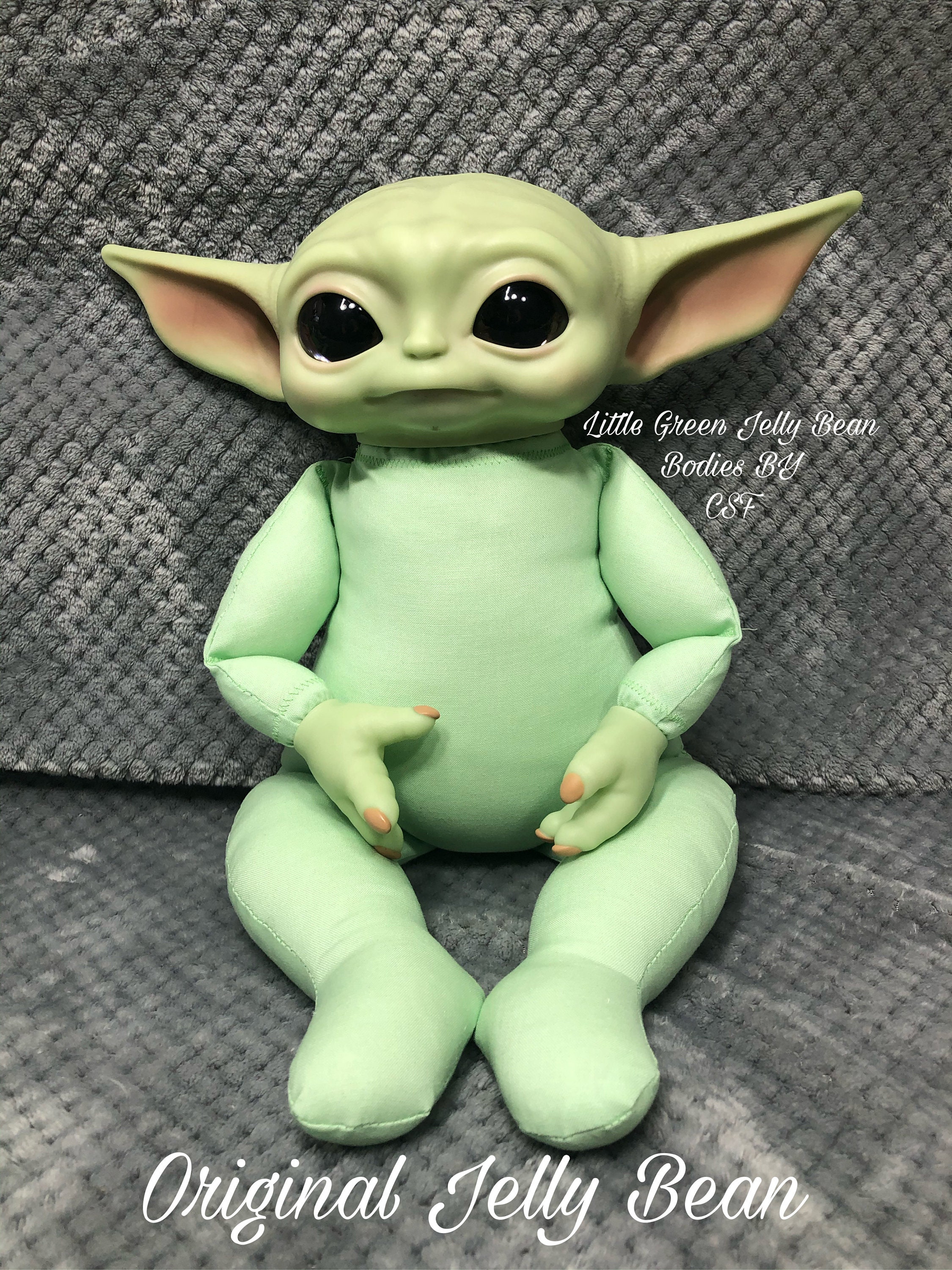 Full Doll - Original Little Green Jelly Bean Body