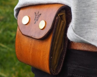 Leather & Canvas Forage Bag - PDF Pattern