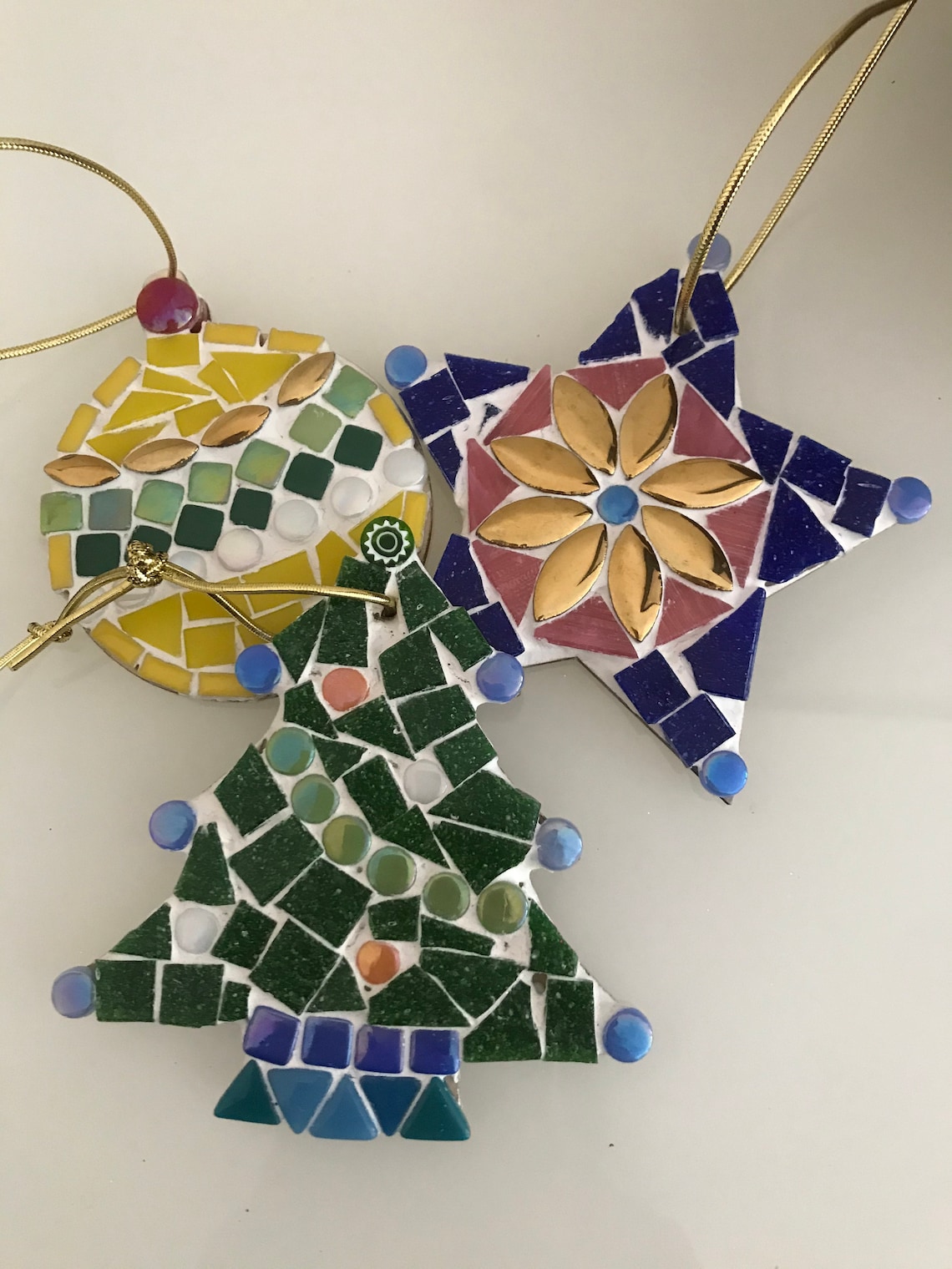 Christmas Ornament Craft Kit for 12 and Adults Makes Three Etsy