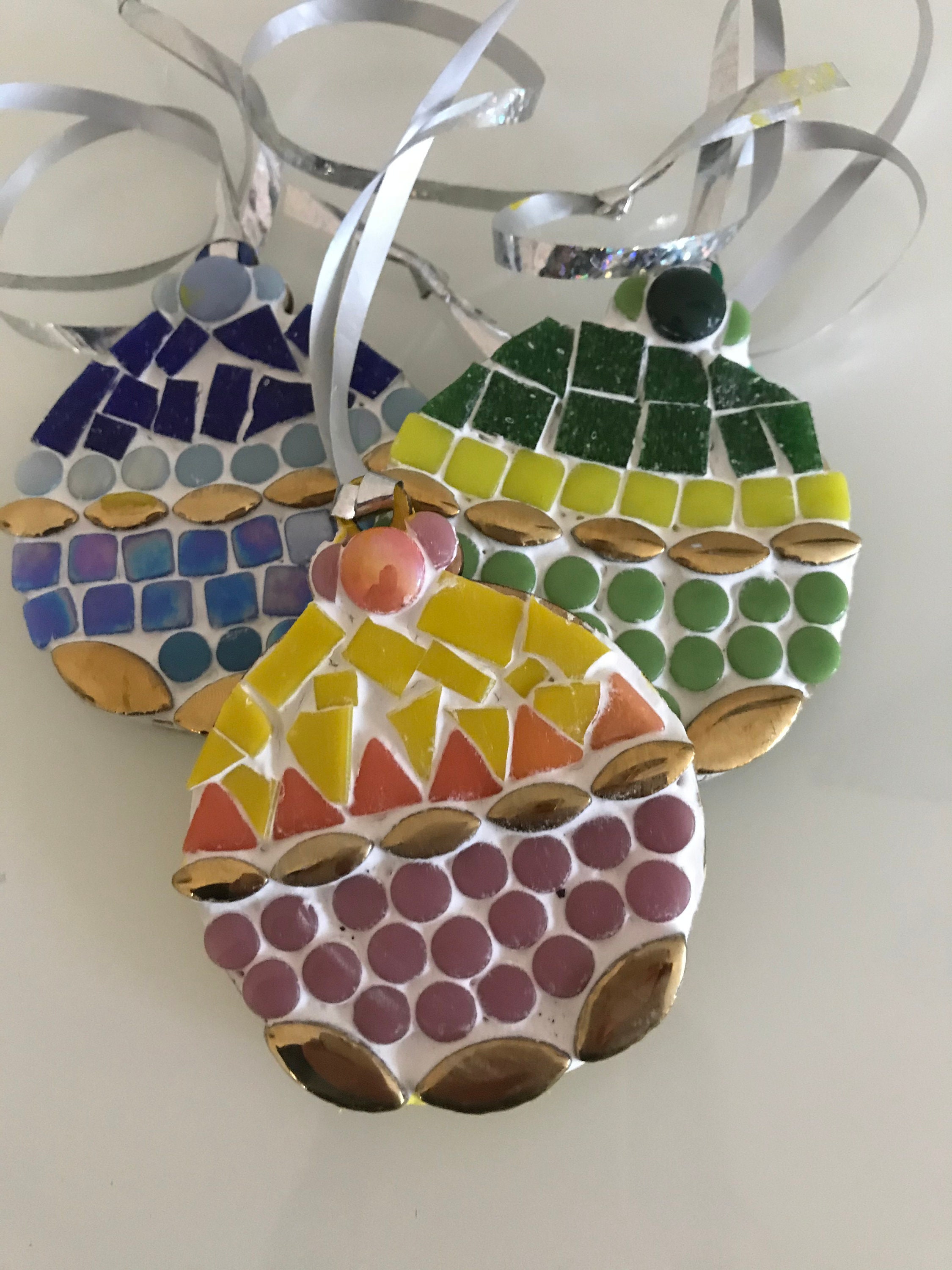 Christmas Ornament Craft Kit For 12 And Adults Makes Three Etsy