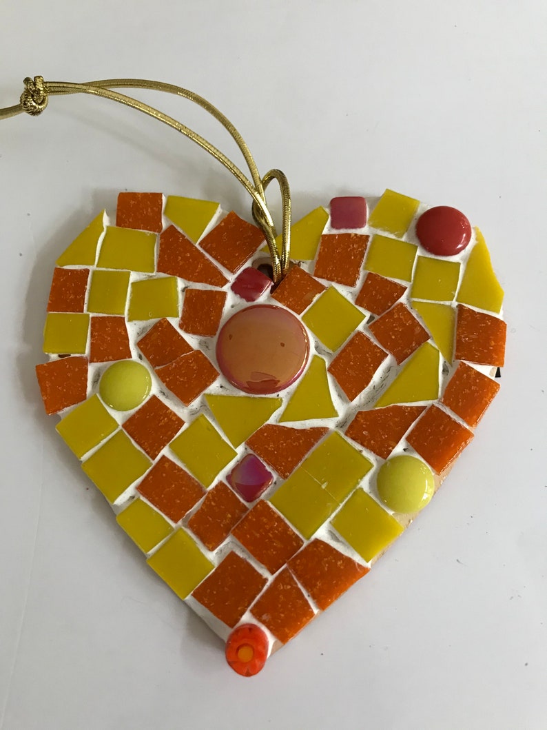 Heart Craft Kit Mosaic Make Your Own Suitable for Age 12 to Etsy