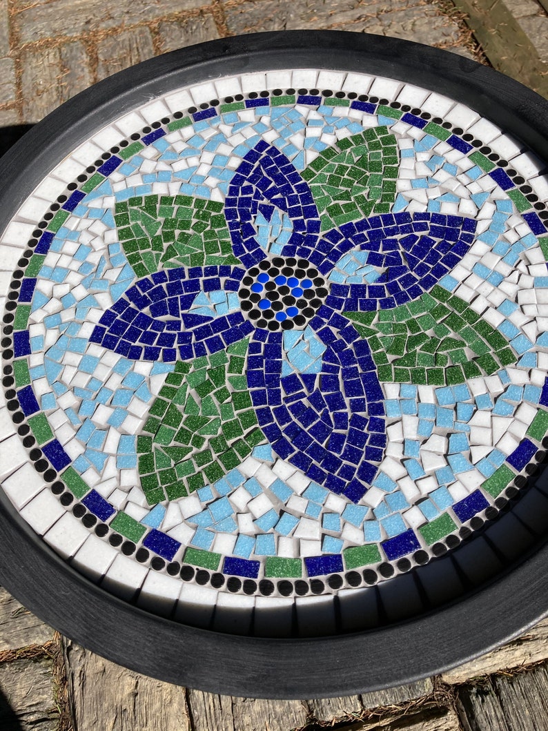 Mosaic Kit to Make Side Table, DIY Kit Patio Table, Sofa Table Make