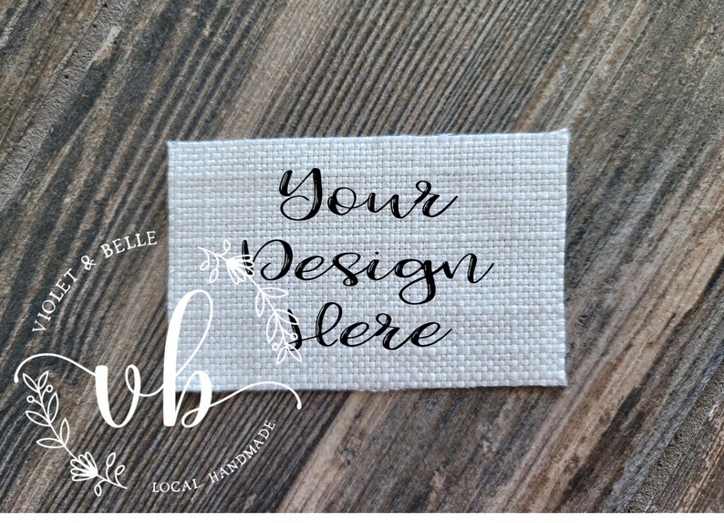 Download Burlap Patch Mockup Patch Mock Up Custom Patch Raggedy Hat | Etsy