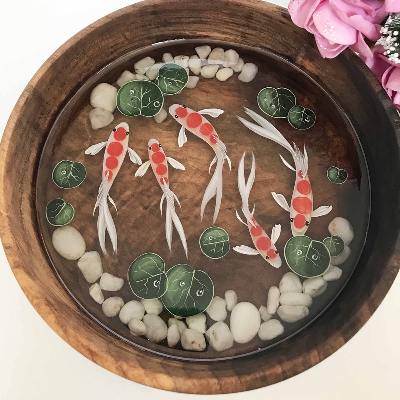 Resin Koi Fish - Etsy