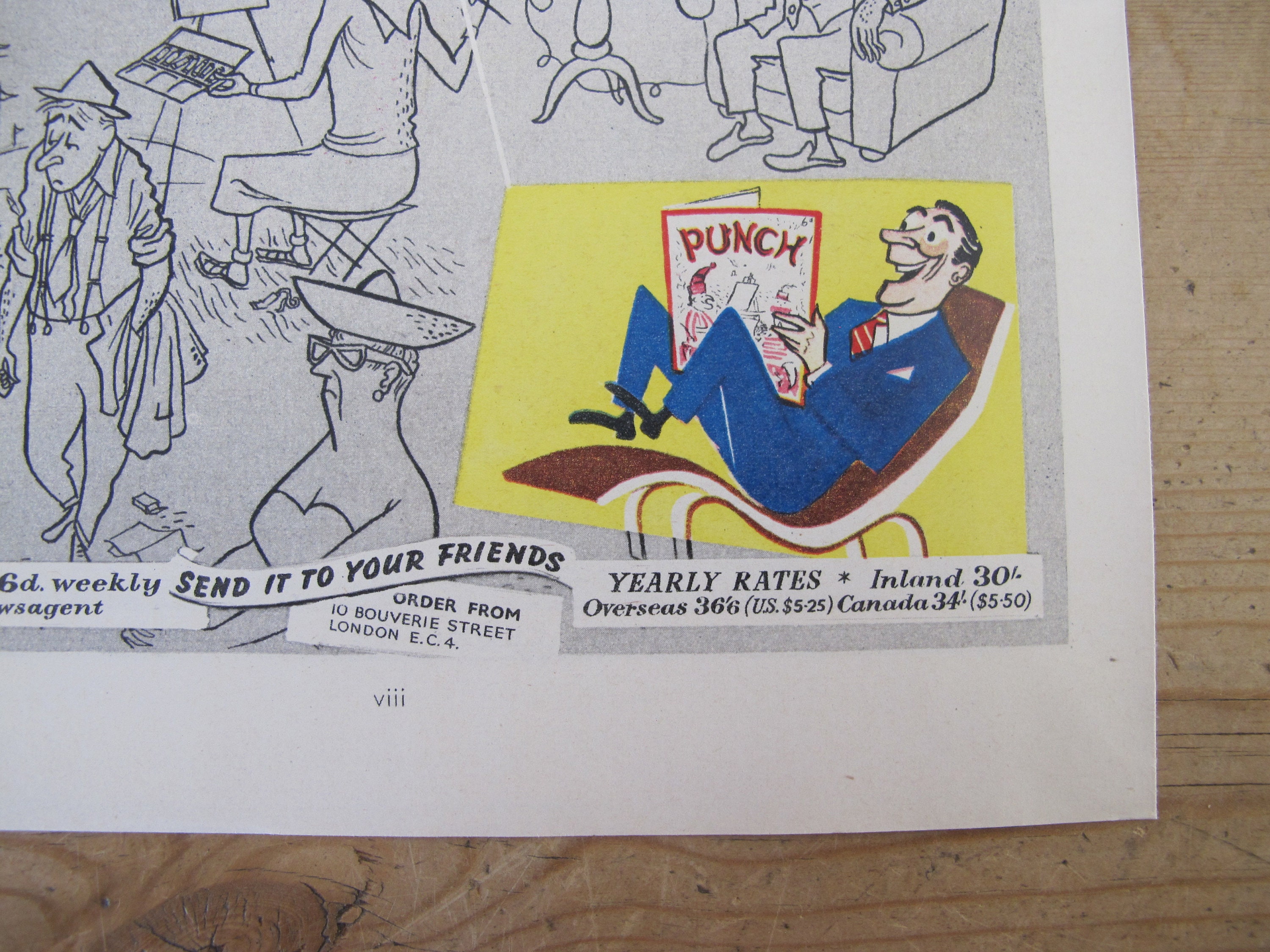 Punch Magazine Ad Vintage Magazine Advertisement 1951 From - Etsy