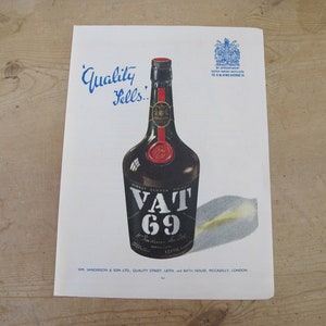 Vat 69 - Etsy Vat 69 - Etsy