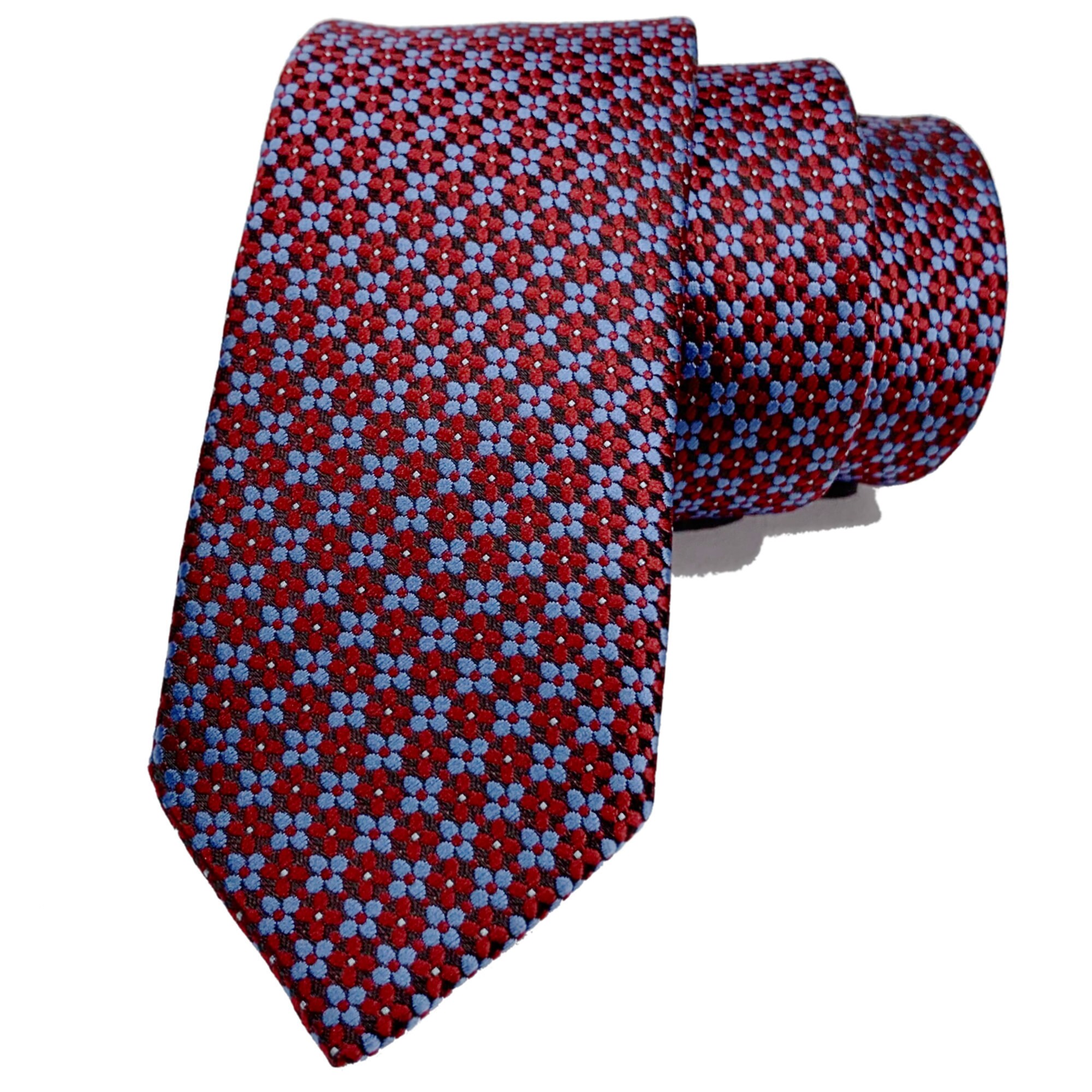 burgundy color tie