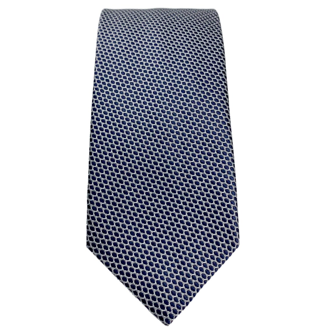 Gray Honeycomb Texture and Dark Red Dark Blue Dotted Tie - Etsy
