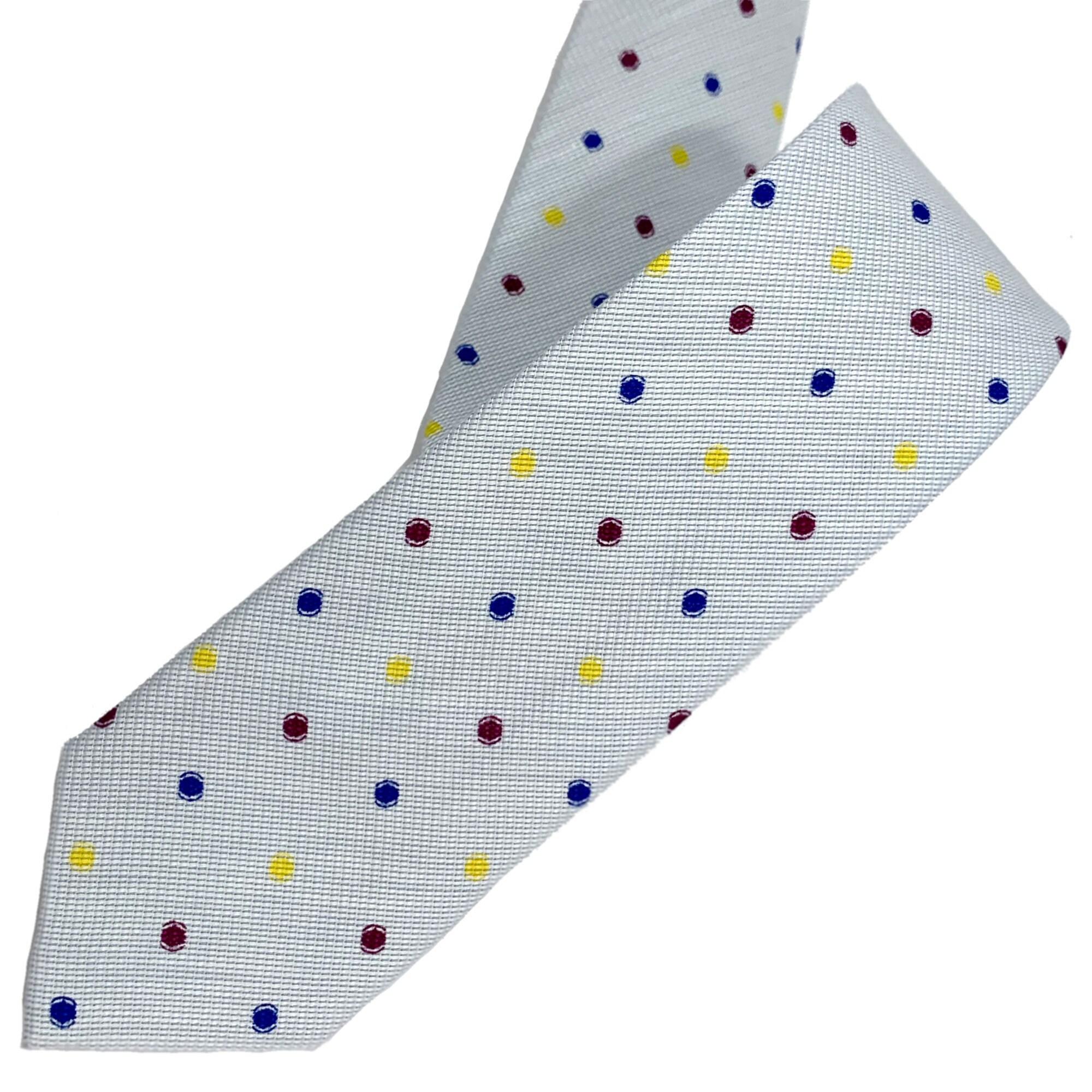 burgundy and yellow tie