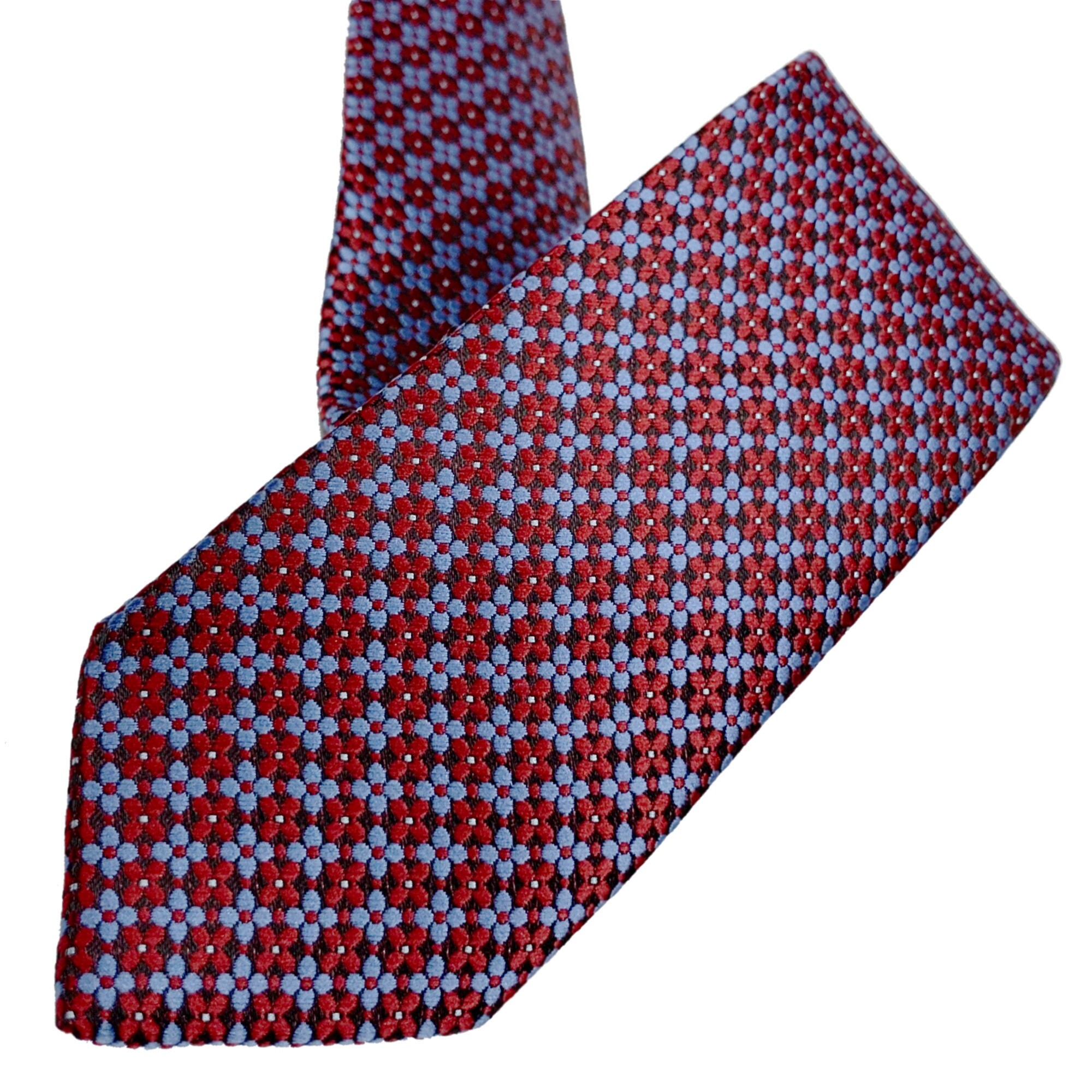 burgundy color tie