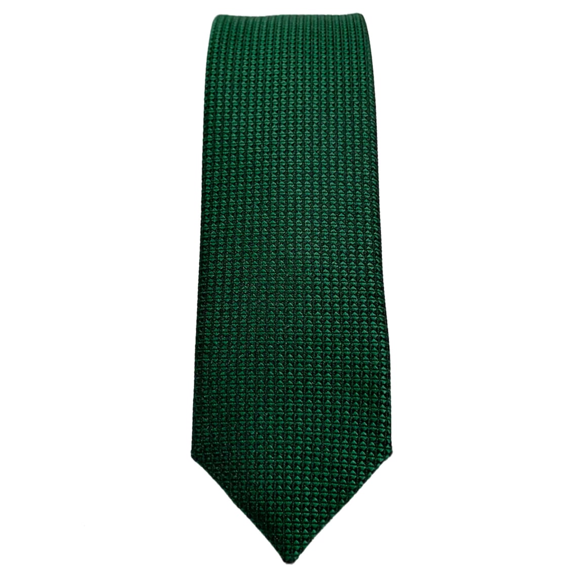 slim polka dot tie