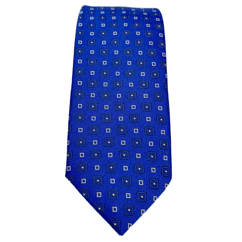 dotted tie with checkered shirt