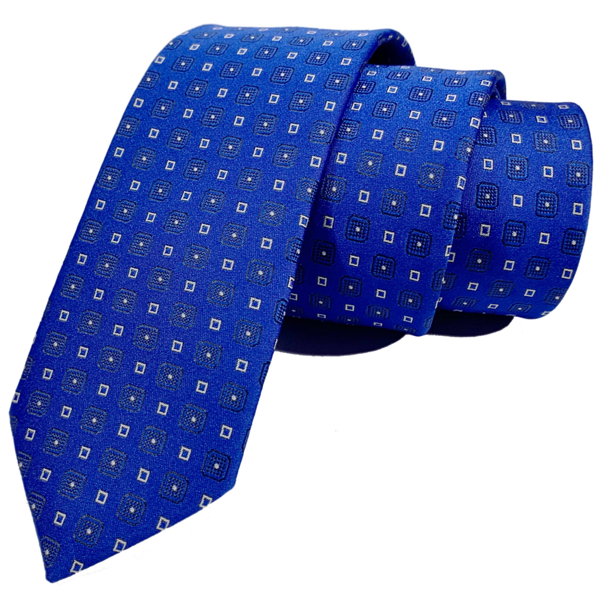 dotted tie with checkered shirt